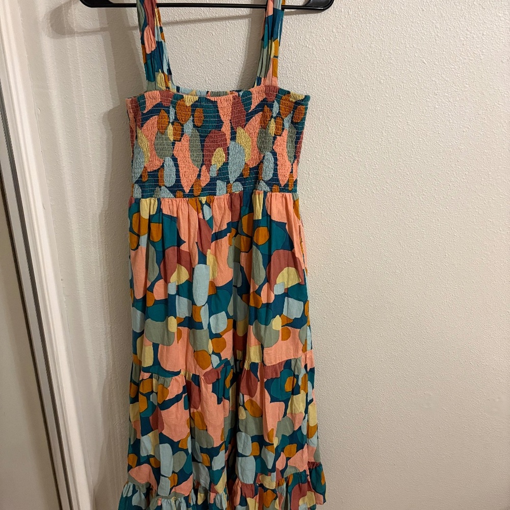 Multicolored Midi dress
